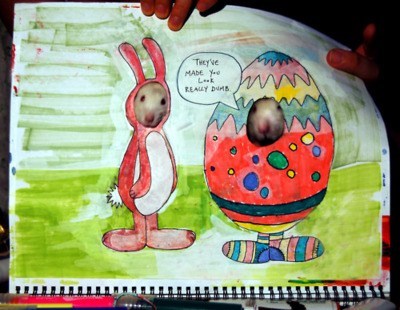 Cute Bunnies Put in Embarrassing Situations Pic of the Day