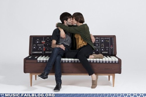 The Moog Synth Sofa