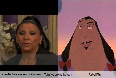 Camille from "Say Yes To the Dress" Totally Looks Like Ratcliffe "Pocahontas"