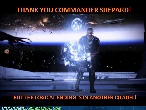 Sorry Commander Shepard