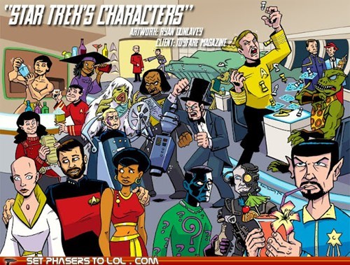 Draw All the "Star Trek" Characters