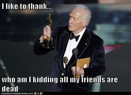 Too Old For "Thank Yous"