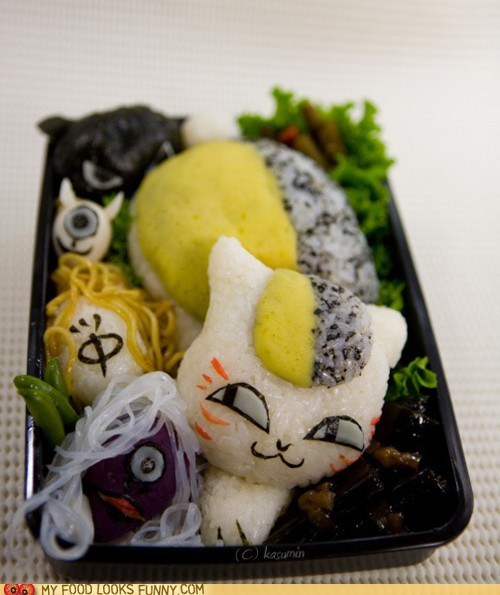 Anime Kitty Bento