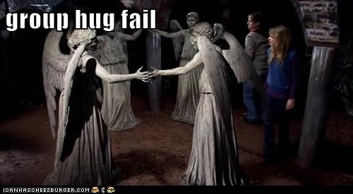 Group Hug Fail