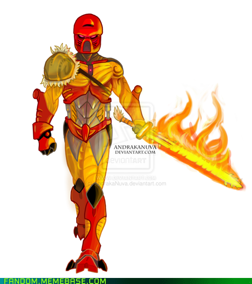 Tahu, Toa of Fire