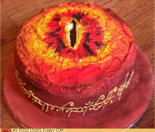 Eye of Sauron Cake