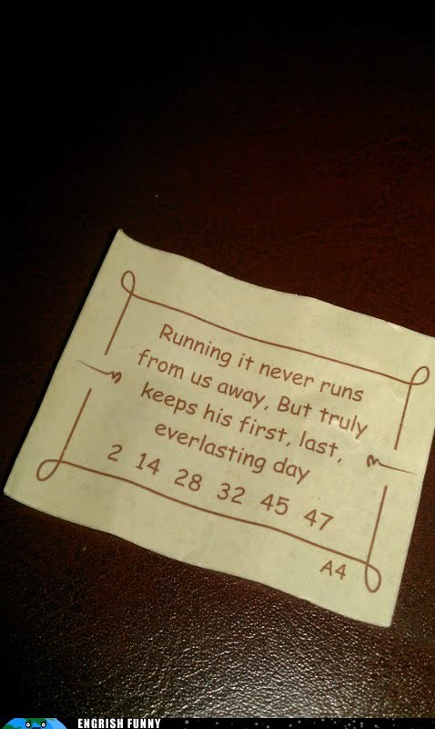 I Believe It Was the Philosopher René Derpcartes Who Once Said: