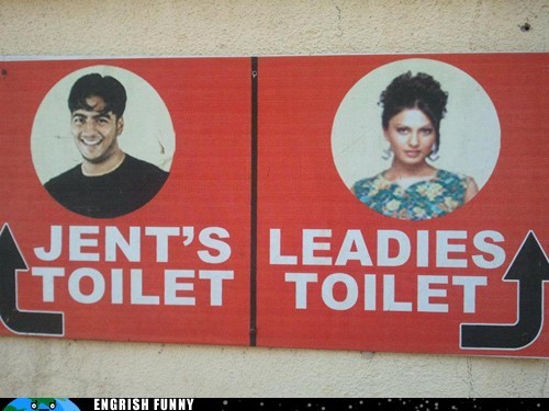 Leadies and Jentlemen!