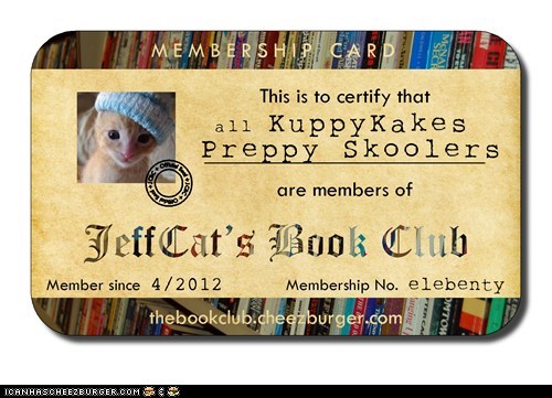 For the little bookworms at KuppyKakes Preppy Skool :-)