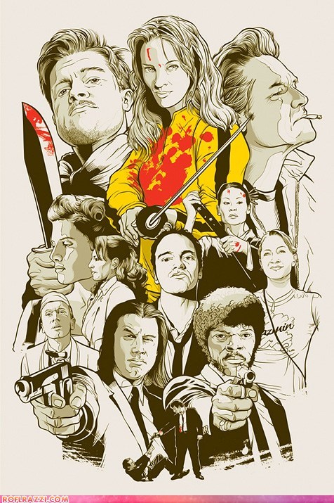 The Greatest Quentin Tarantino Collage Ever