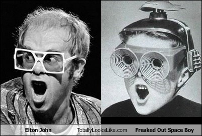 Elton John Totally Looks Like Freaked Out Space Boy