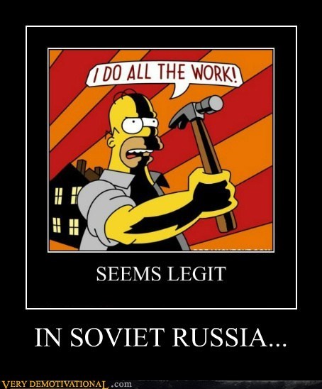 IN SOVIET RUSSIA...