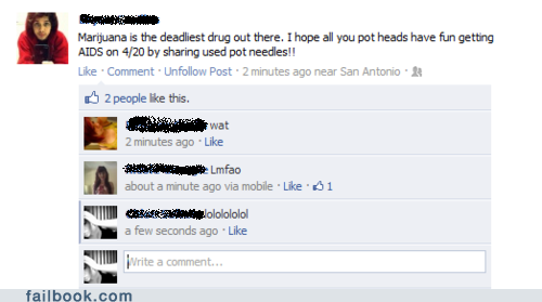 Failbook: If You MUST Abuse the Pots, Wear a Condom