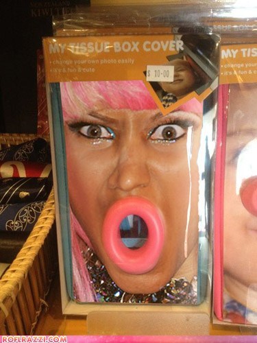 Nicki Minaj Tissue Box Cover