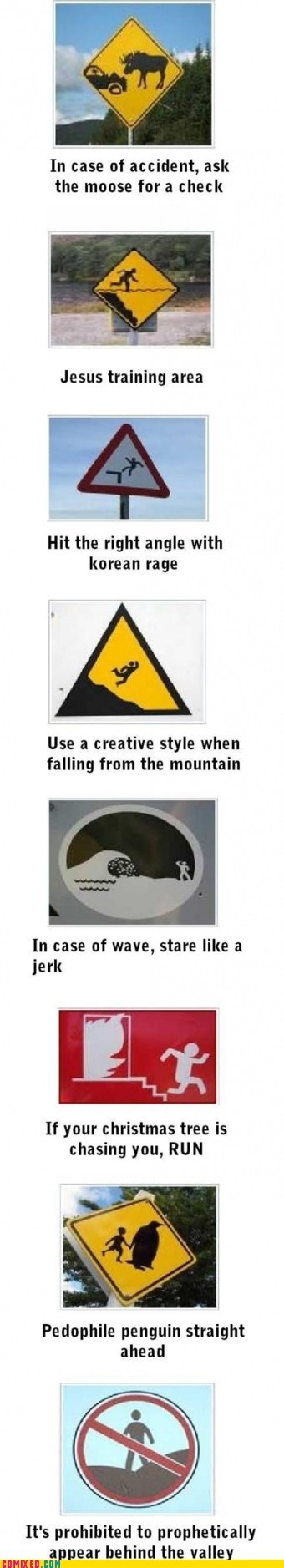 Misunderstood Signs