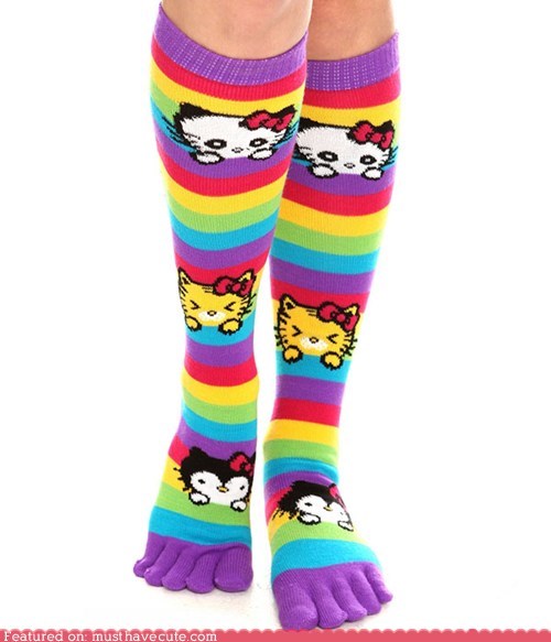 Cutest Toe Socks Ever