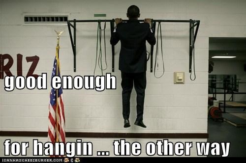good enough for hangin ... the other way