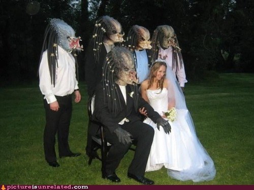 Predator Wedding