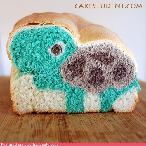 Epicute: Adorable Turtle Bread