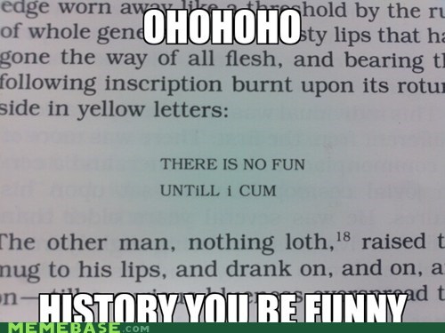 Historical Poem Fail