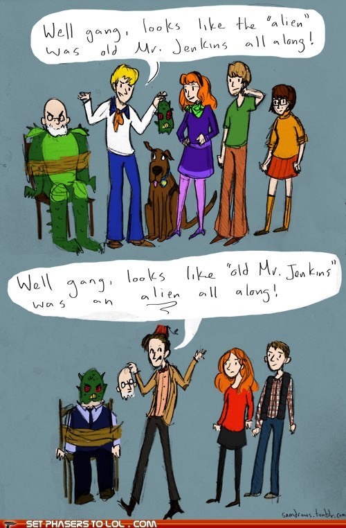 Scooby Doo Vs. Doctor Who