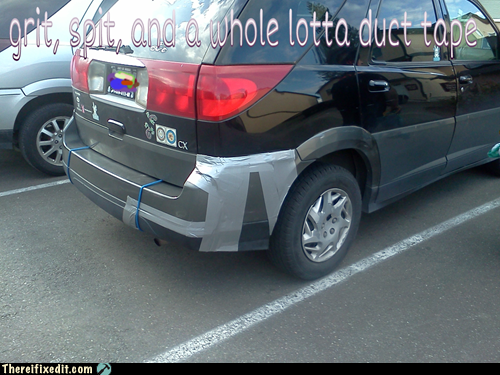 Can't Afford a New Bumper?
