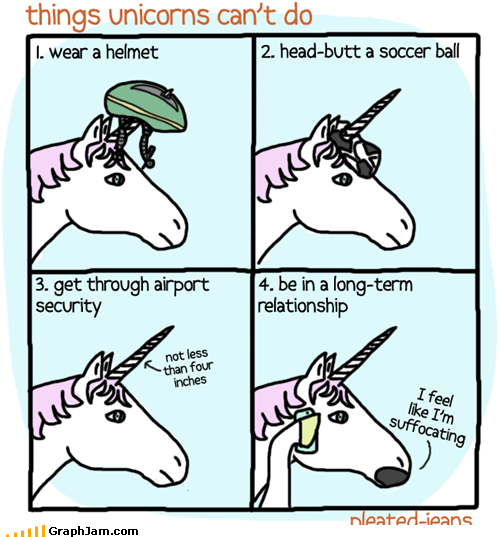 Things Unicorns Can't Do