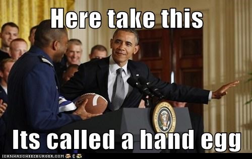 Uhh, Or a Pigskin?