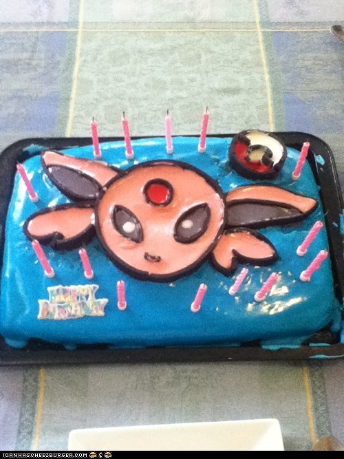 Espeon Birthday Cake