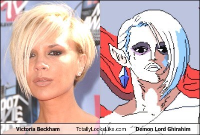 Victoria Beckham Totally Looks Like Demon Lord Ghirahim