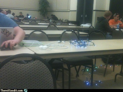 Using Christmas Lights as an Extension?