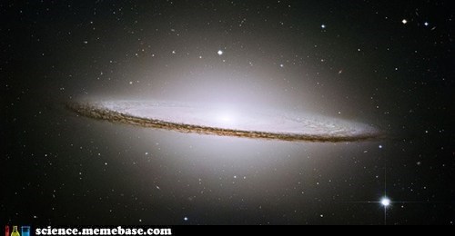 Sombrero Galaxy: Two Galaxies in One!