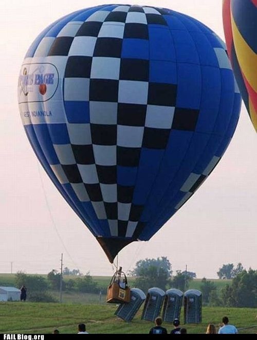 Hot Air Balloon FAIL