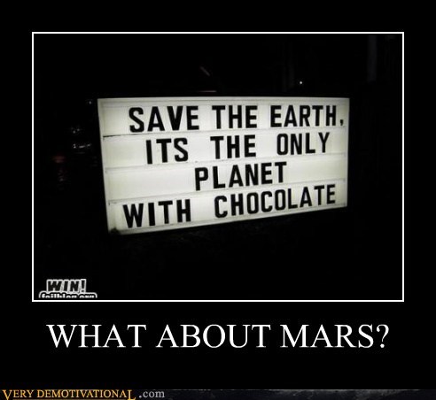 WHAT ABOUT MARS?