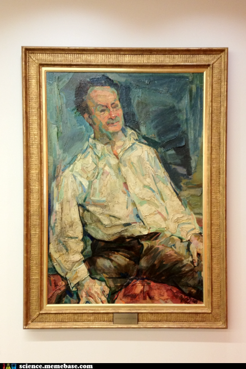 Richard Feynman - Jadwin Hall, Princeton University