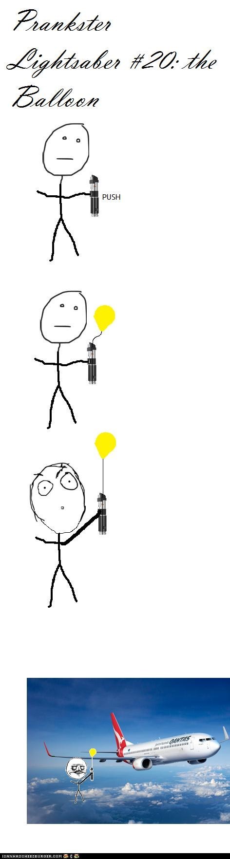 Prankster Lightsaber #20: the Balloon