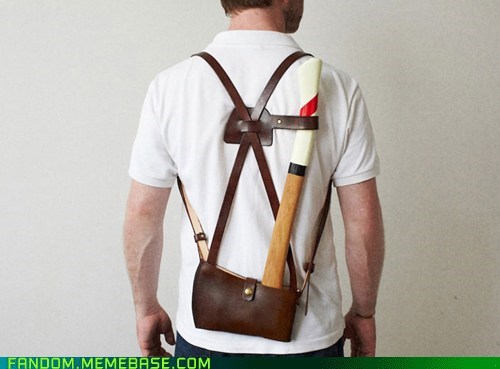 Zombie Apocalypse Gear: Axe Back Scabbard