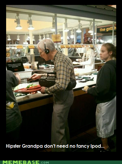 Hipster Grandpa