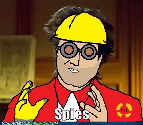 Spies Sapping My Theory