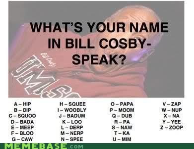 The Alphabet of Cosby