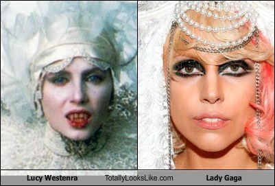 Lucy Westenra (Sadie Frost) Totally Looks Like Lady Gaga