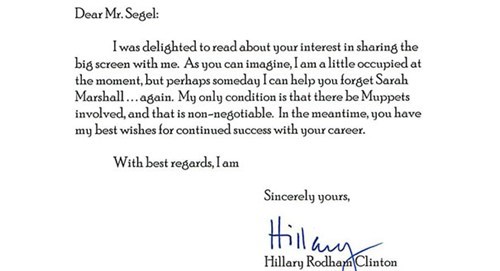 Rejection Letter of the Day