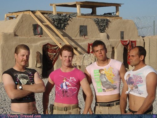 Quick, The Troops Need More Shirts With the J-Beebs!