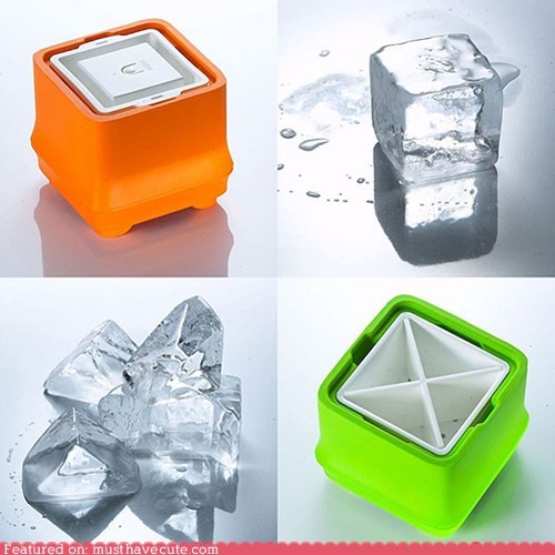 Polar Ice Crystal Clear Ice Cube Tray