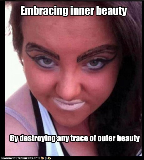 Embracing inner beauty