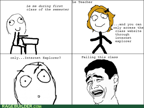 Rage Comics: Might as Well Drop It