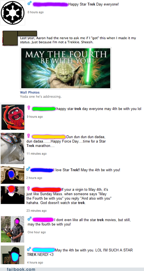 Eight People Who Don't Know the Difference Between Star Trek and Star Wars