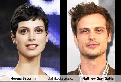 Morena Baccarin Totally Looks Like Matthew Gray Gubler