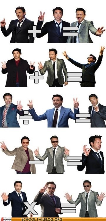 School of Fail: Robert Downey Jr. Teaches Math Now