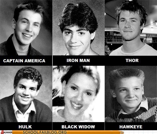 School of Fail: The Avengers Yearbook!